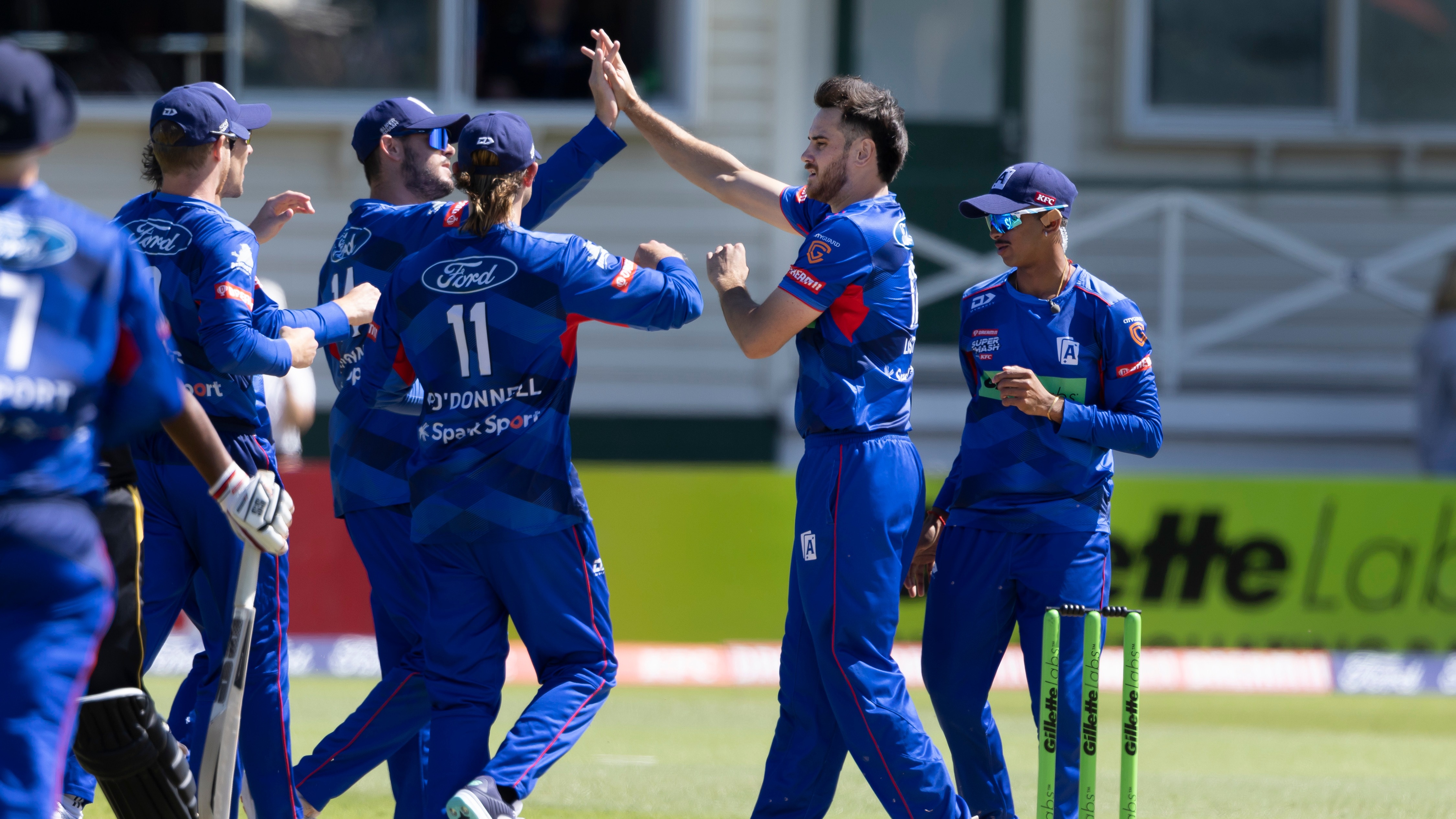 Auckland Aces playing at Eden Park Outer Oval