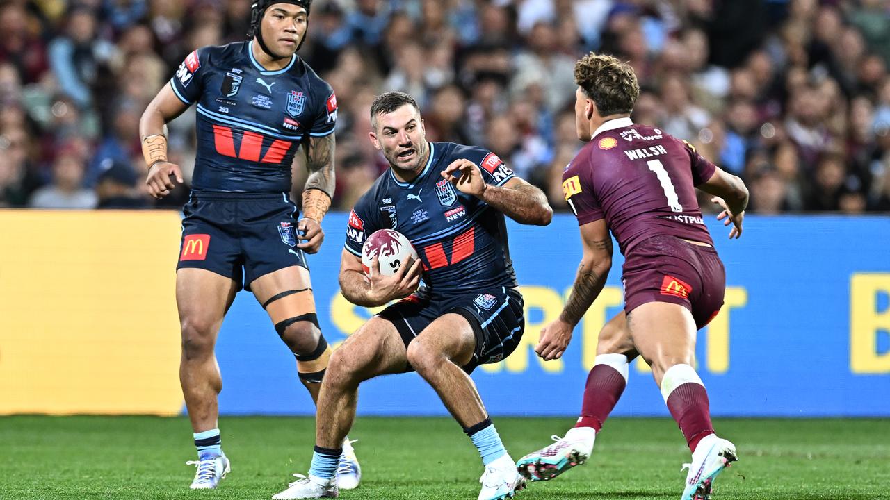 James Tedesco and Reece Walsh