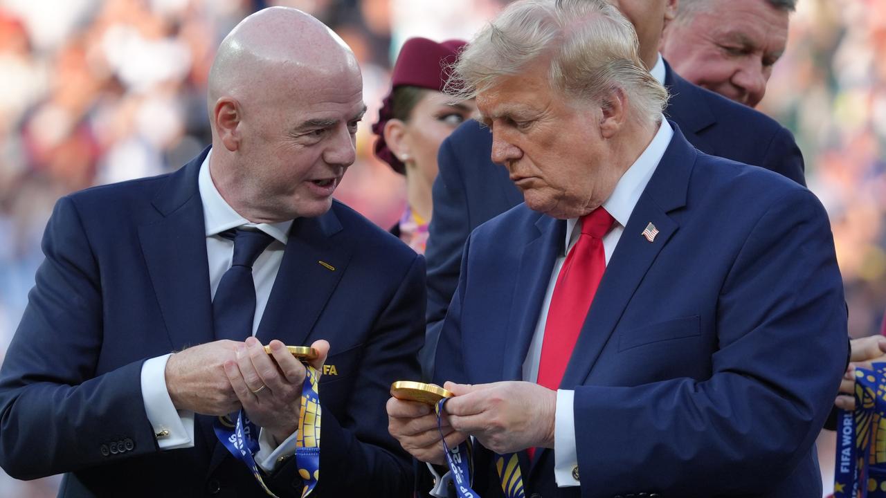 Gianni Infantino's relationships with Donald Trump