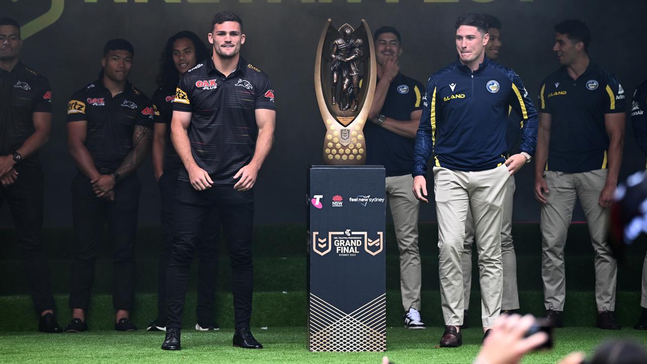 Nathan Cleary and Mitchell Moses