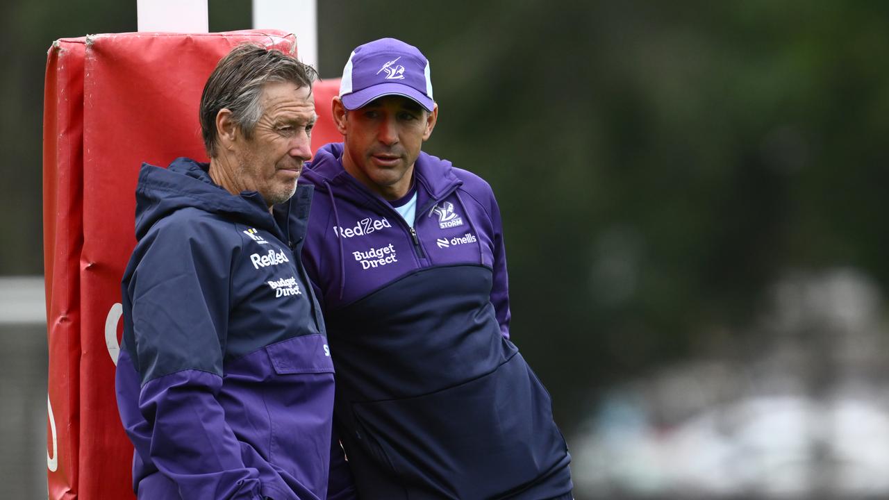 Billy Slater and Craig Bellamy