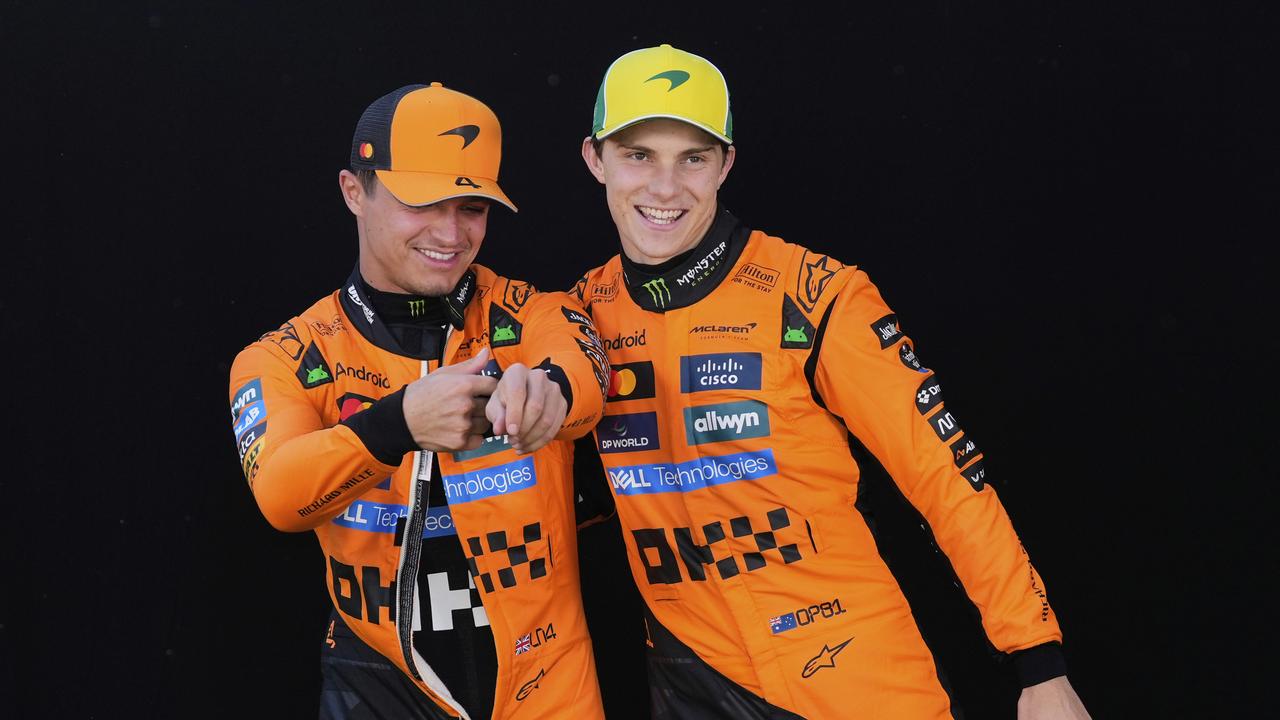 Lando Norris and Oscar Piastri