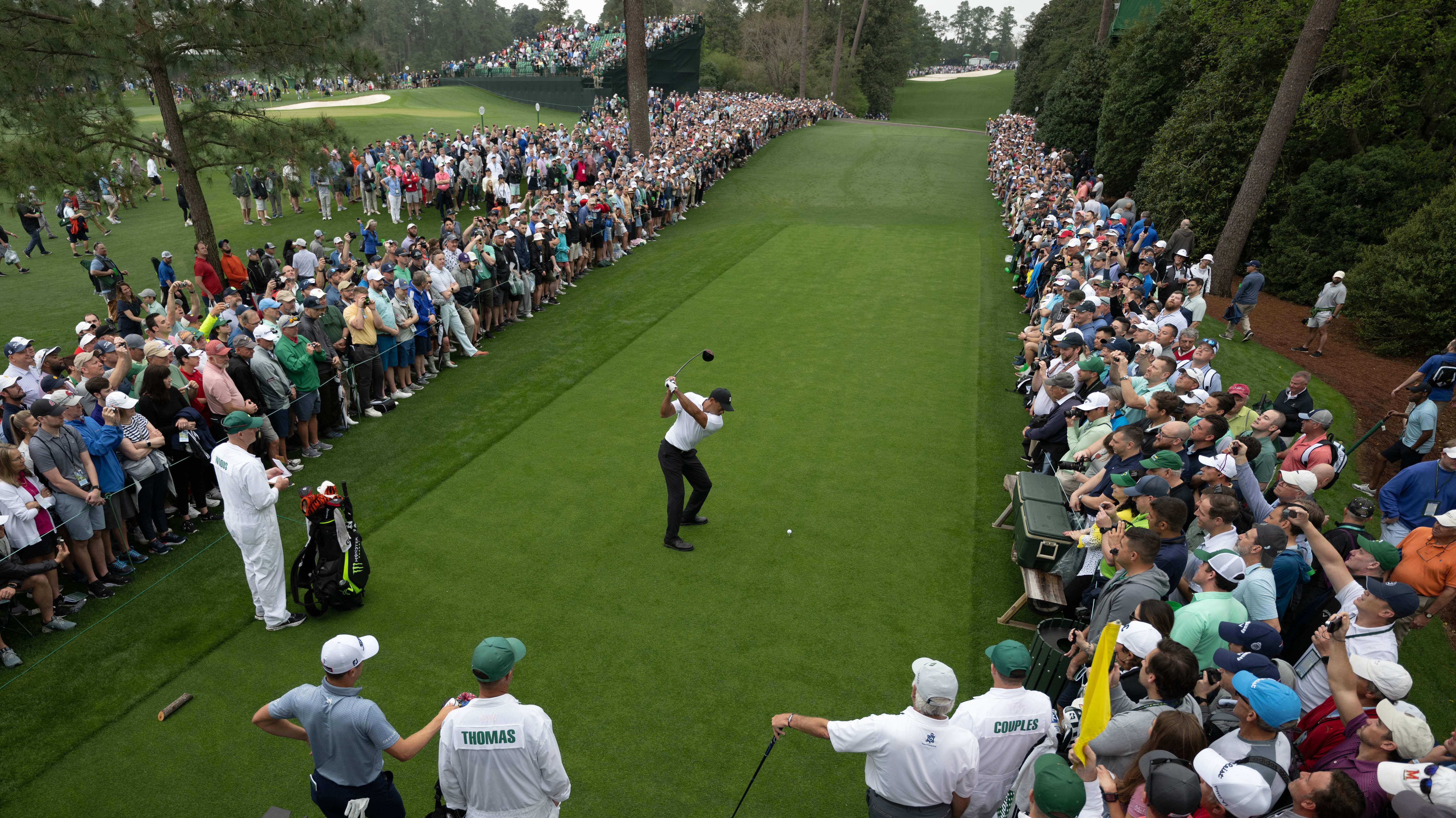 Tiger Woods. Augusta National