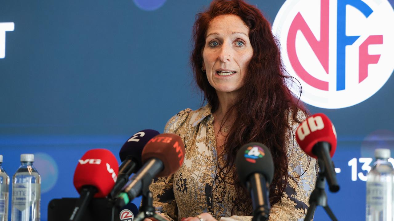 Lise Klaveness president of the Norwegian Football Association