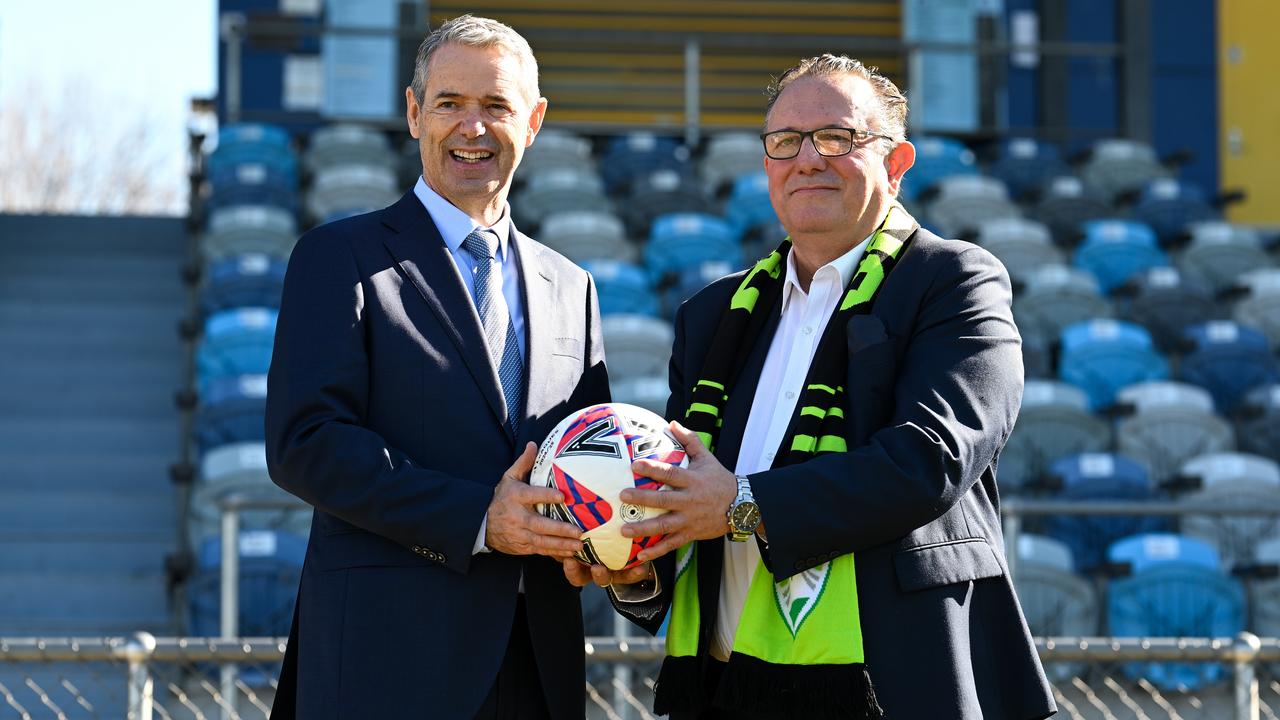 APL chair Stephen Conroy and ASG chief Theo Fotopoulos
