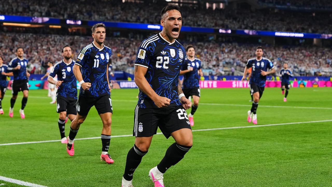 Argentina's Lautaro Martinez