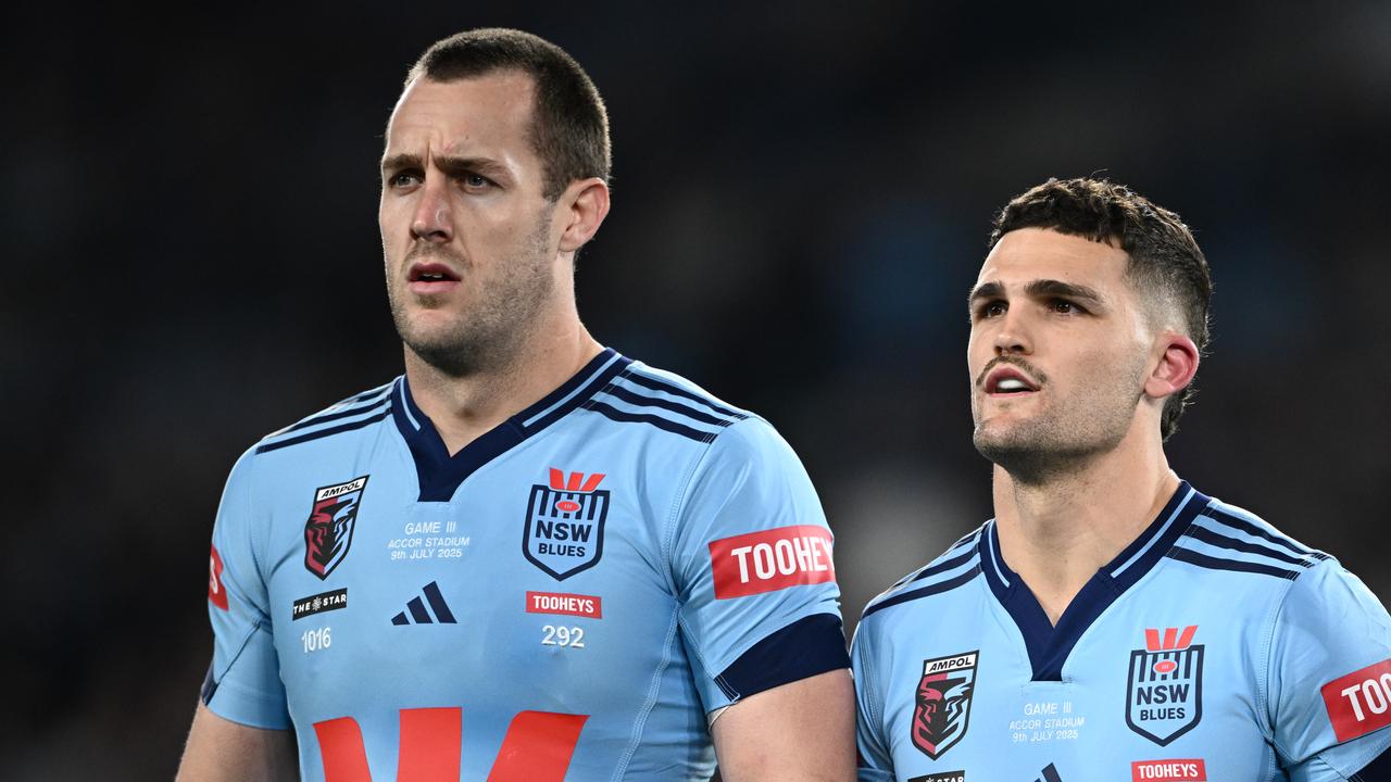 Isaah Yeo and Nathan Cleary