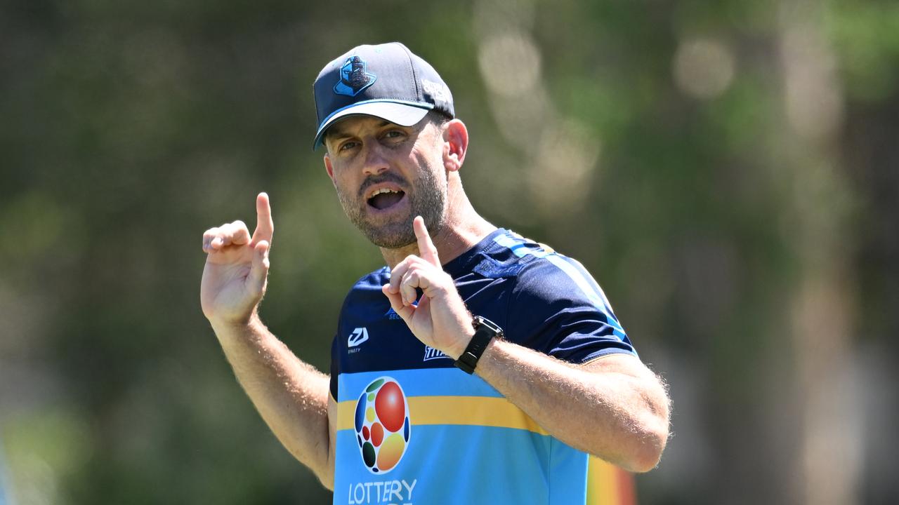 Gold Coast Titans coach Josh Hannay