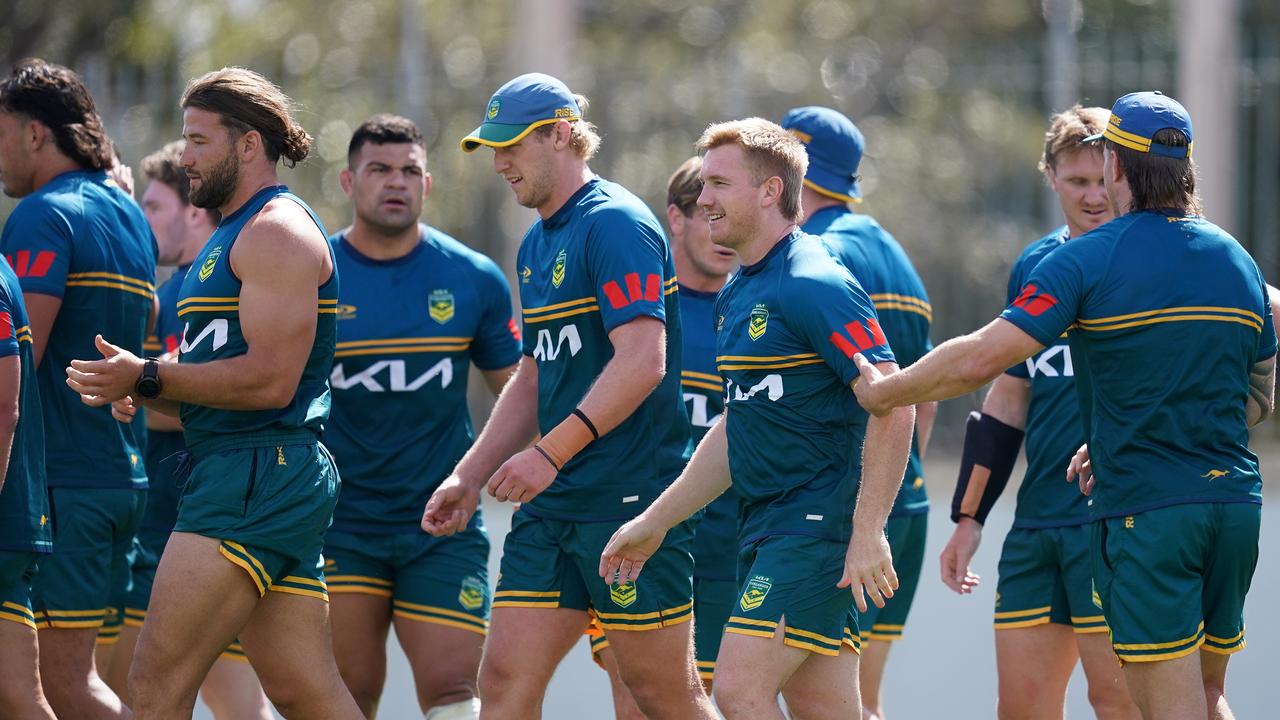 Kangaroos training