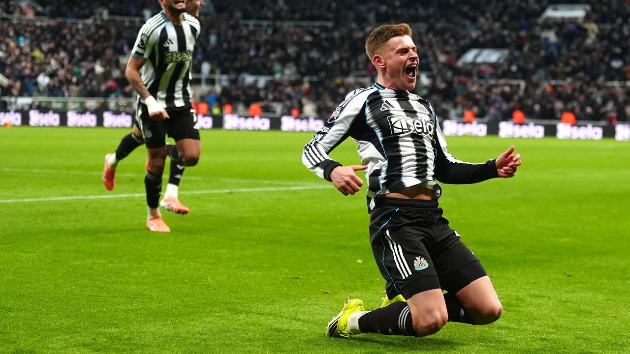 Newcastle United's Harvey Barnes