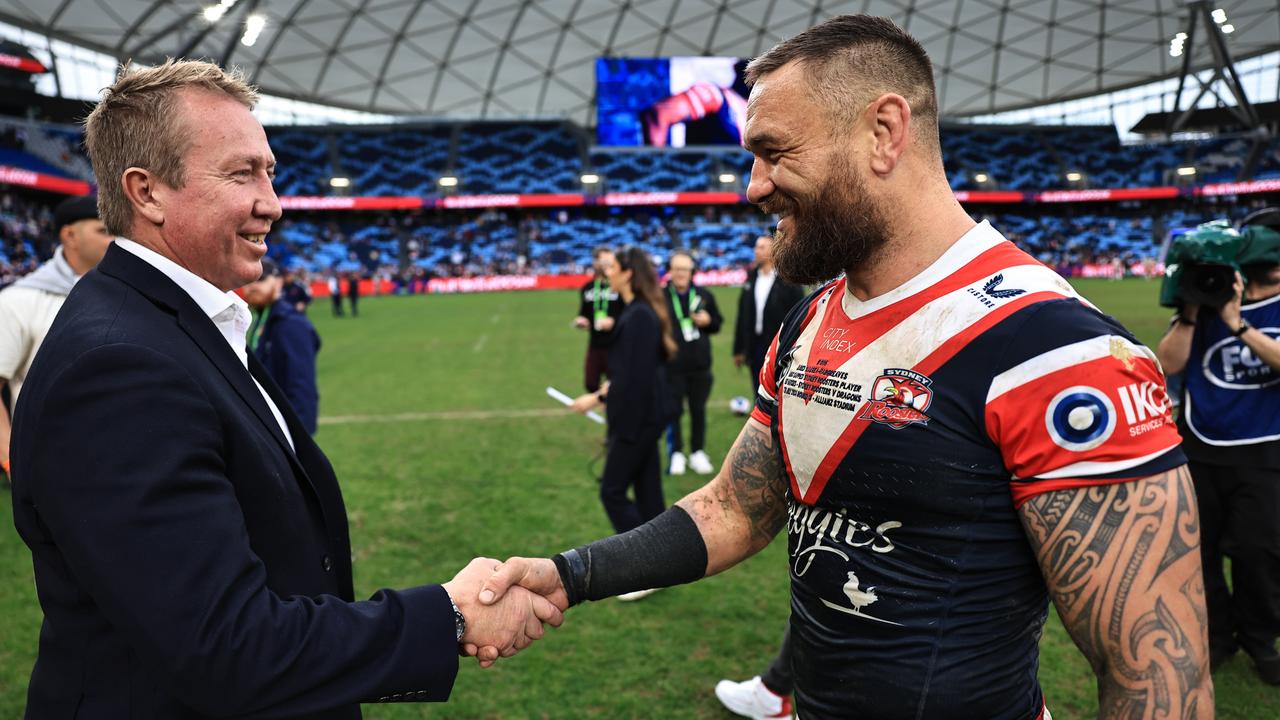 Jared Waerea-Hargreaves and Trent Robinson