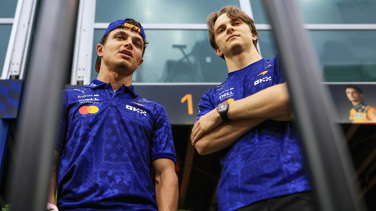 Lando Norris and Oscar Piastri