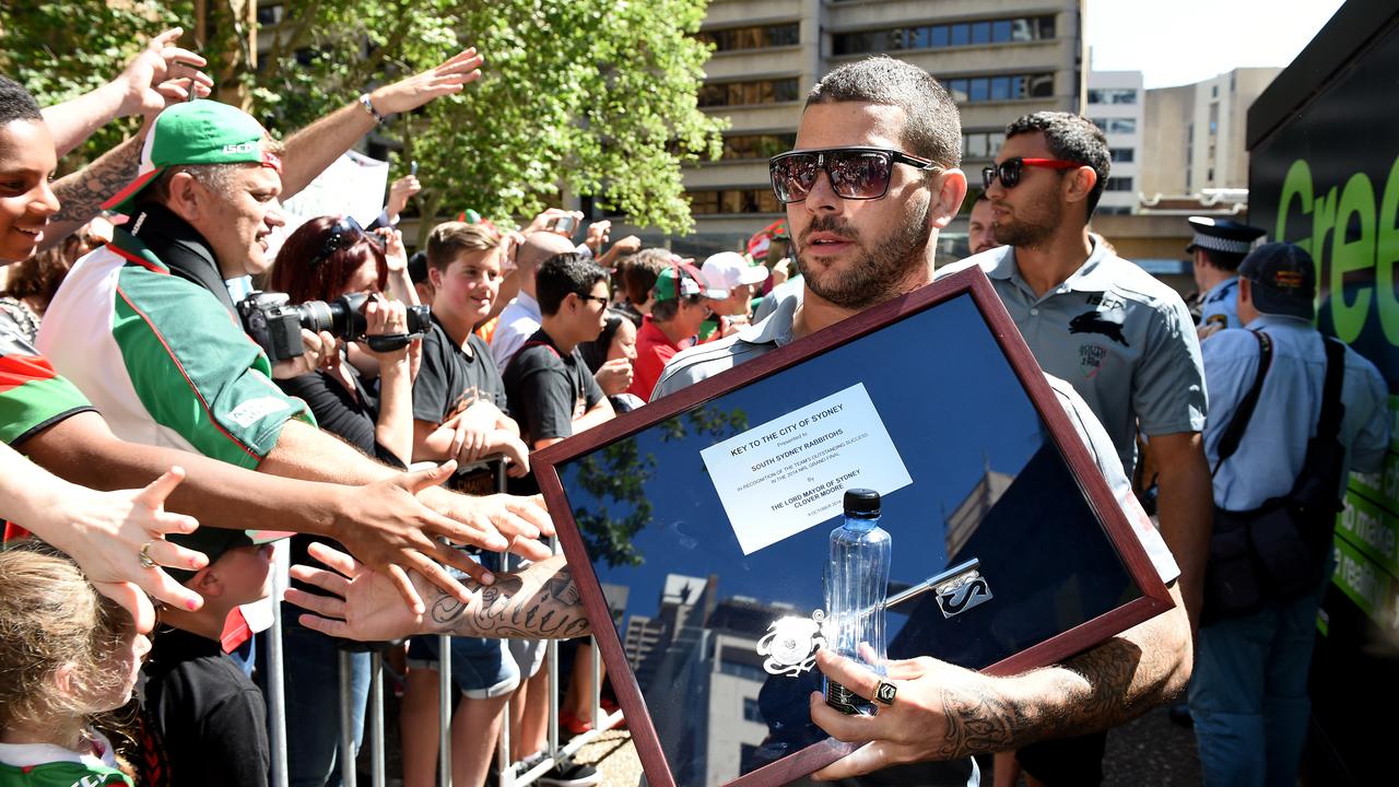 Adam Reynolds 2014 NRL Grand Final parade
