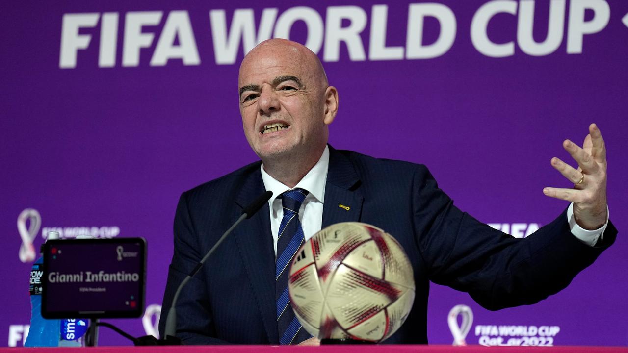 FIFA boss Gianni Infantino