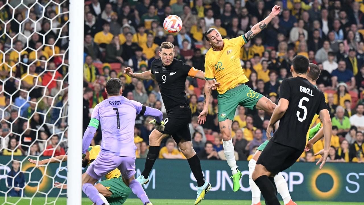 Chris Wood, All Whites vs Socceroos