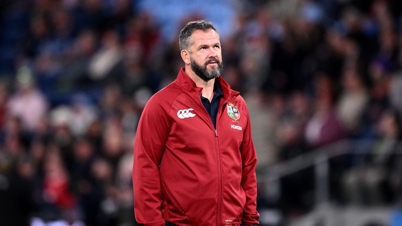 Farrell Coach Lions coach Farrell bullish ahead of Wallabies Test