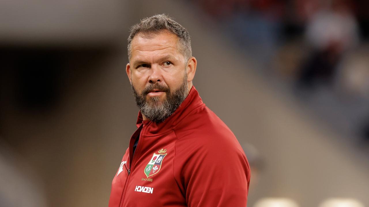 British Lions head coach Andy Farrell