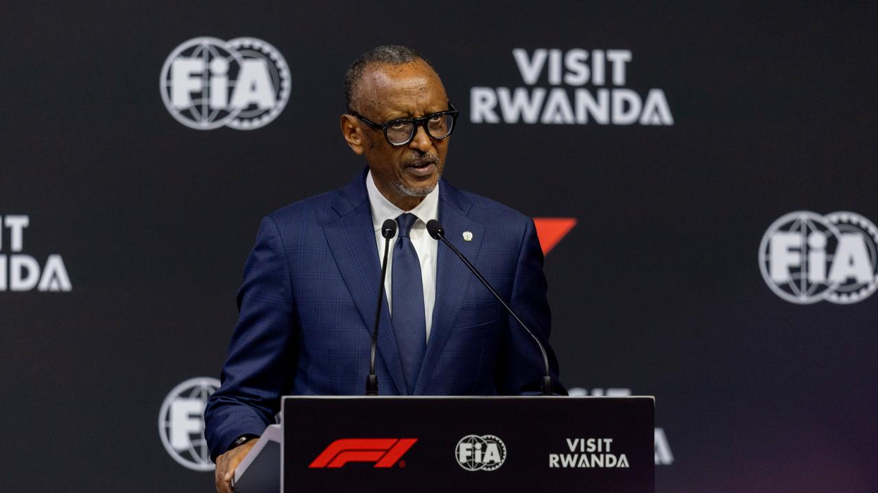 Rwandan president Paul Kagame