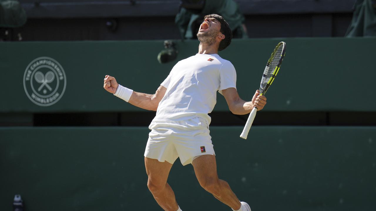 CArlos Alcaraz Wimbledon Final