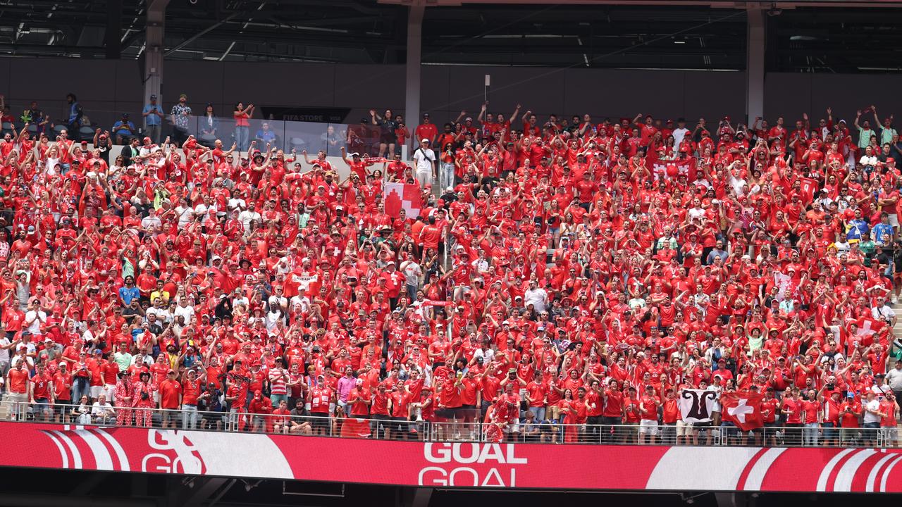 Swiss supporters