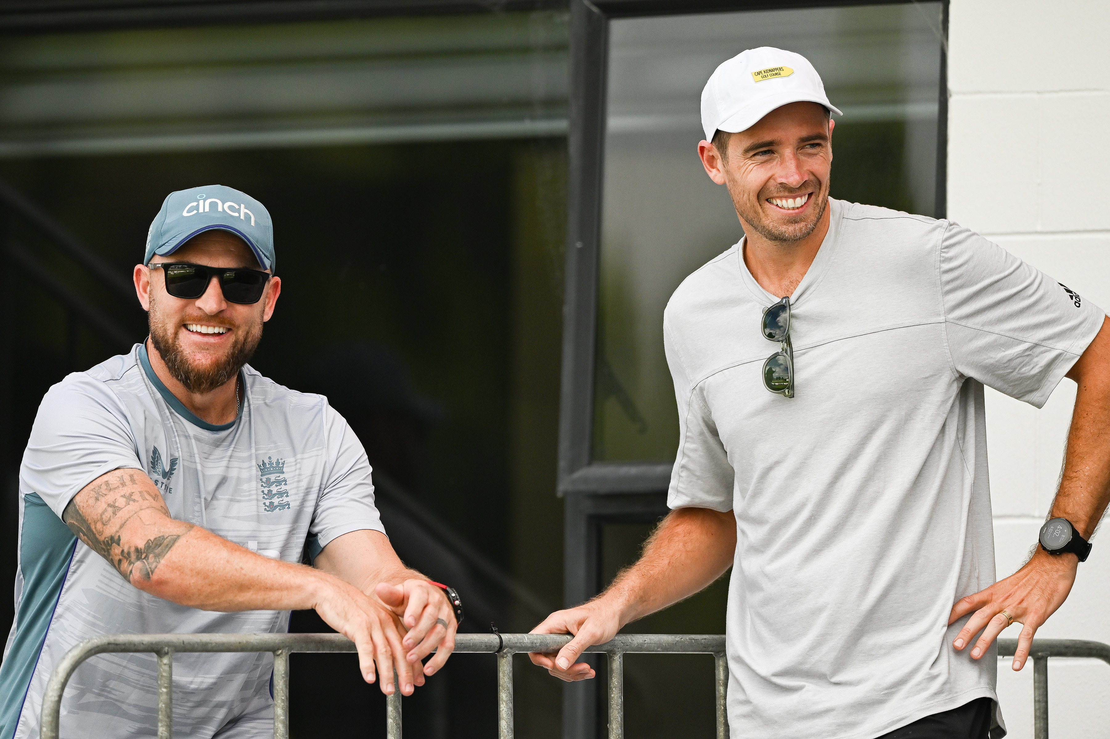 Brendon McCullum and Tim Southee