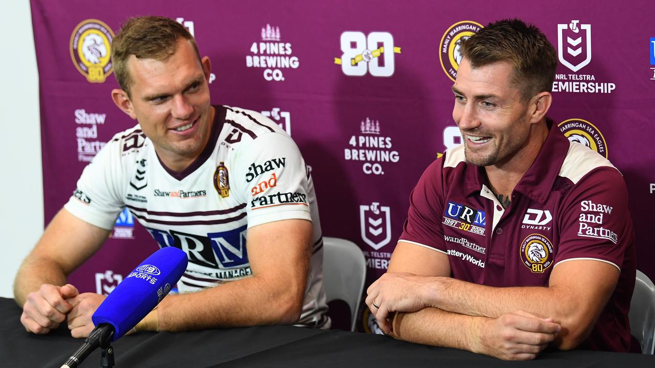 Tom Trbojevic and Kieran Foran 