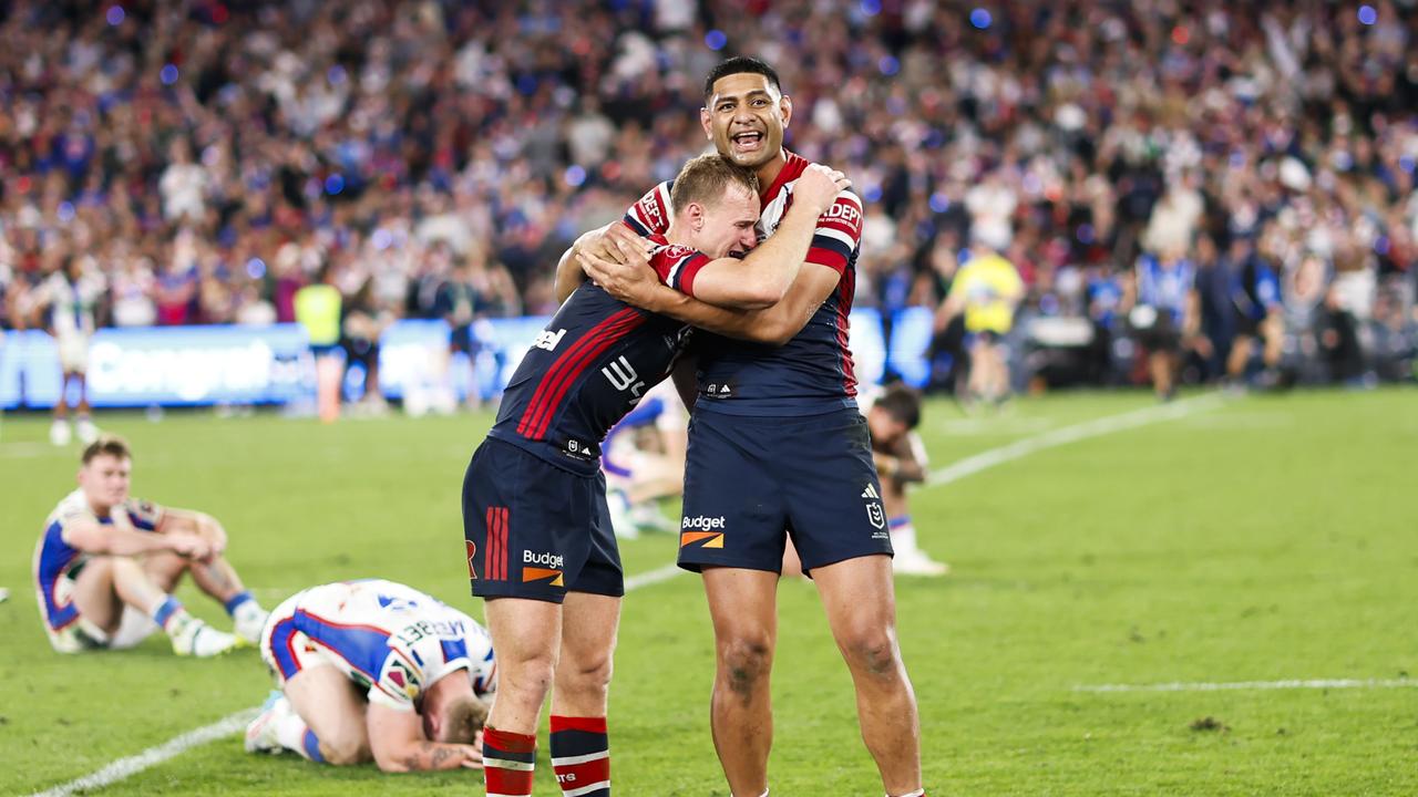 Daly Cherry-Evans and Daniel Tupou