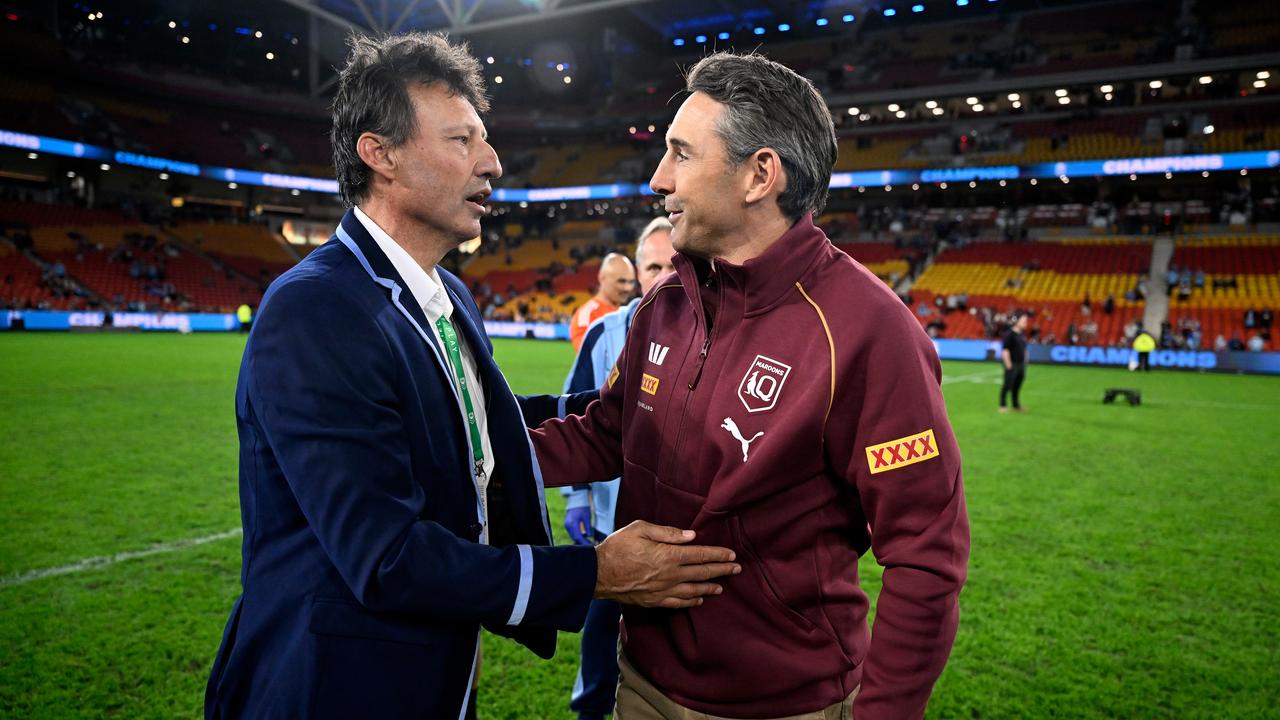 Laurie Daley and Billy Slater