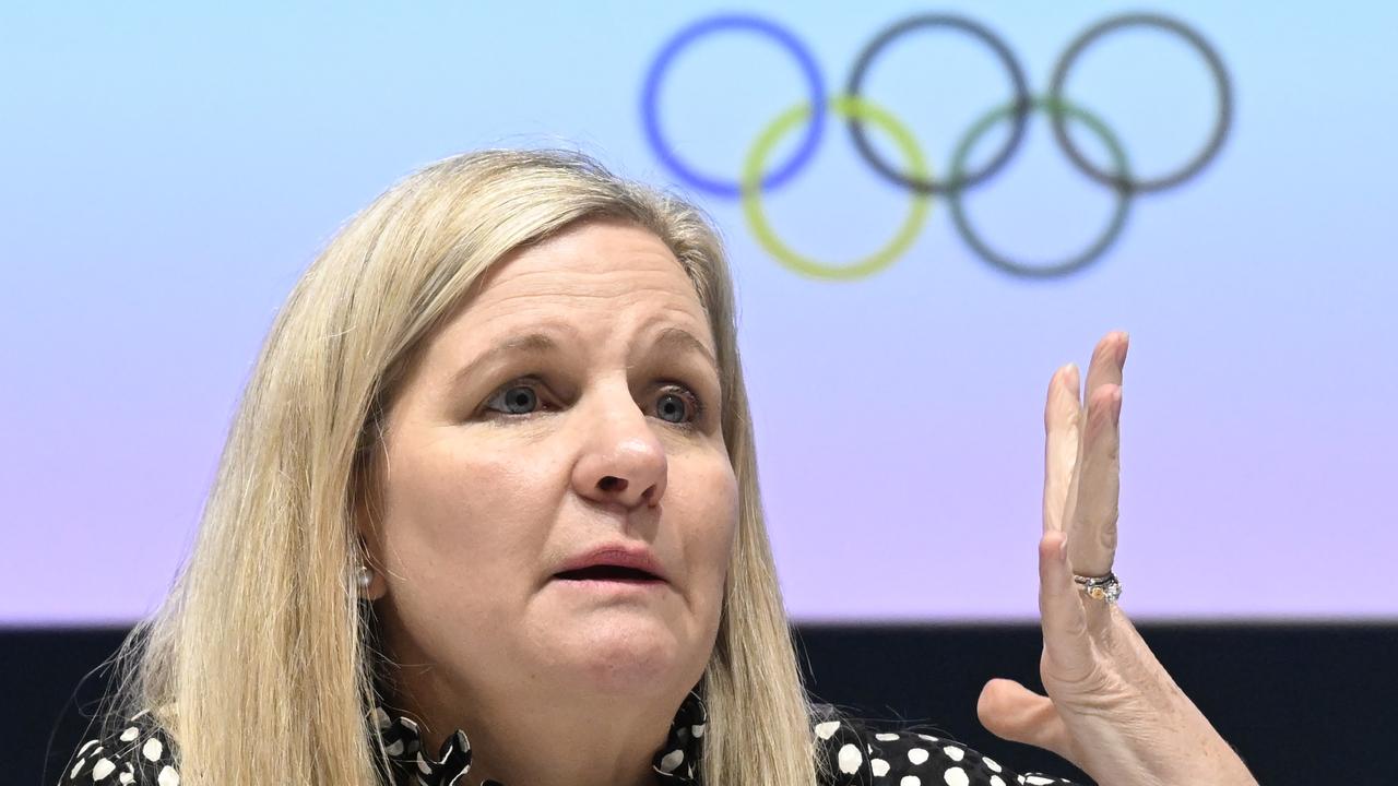IOC President Kirsty Coventry