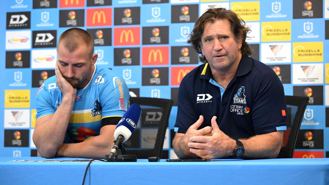 Kieran Foran and Des Hasler 