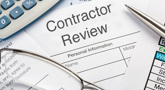 “Contractors Need Reviews”