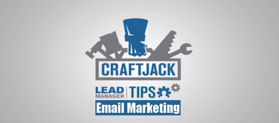 Video Tip - Email Marketing