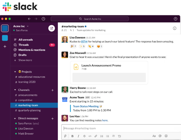 slack