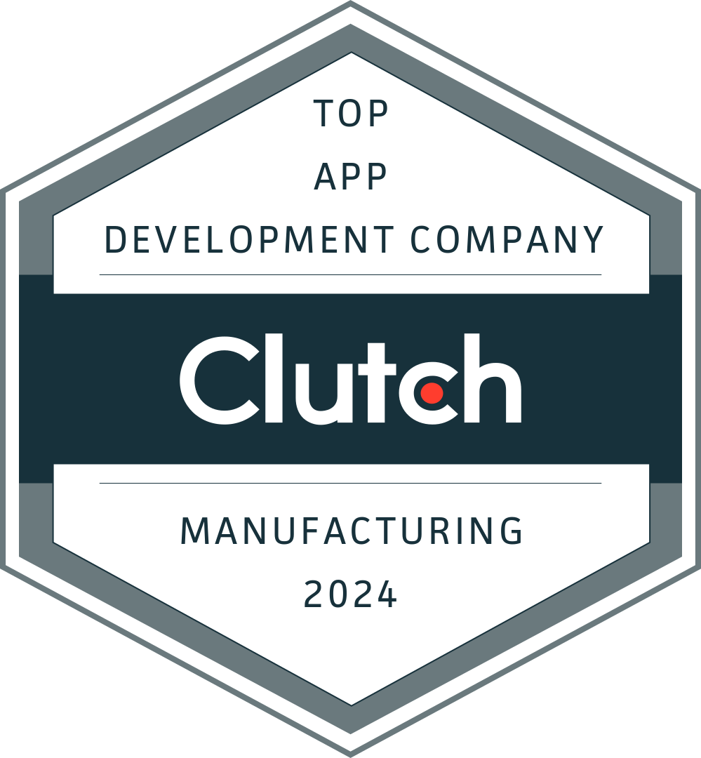 top clutch.co app development company manufacturing 2024