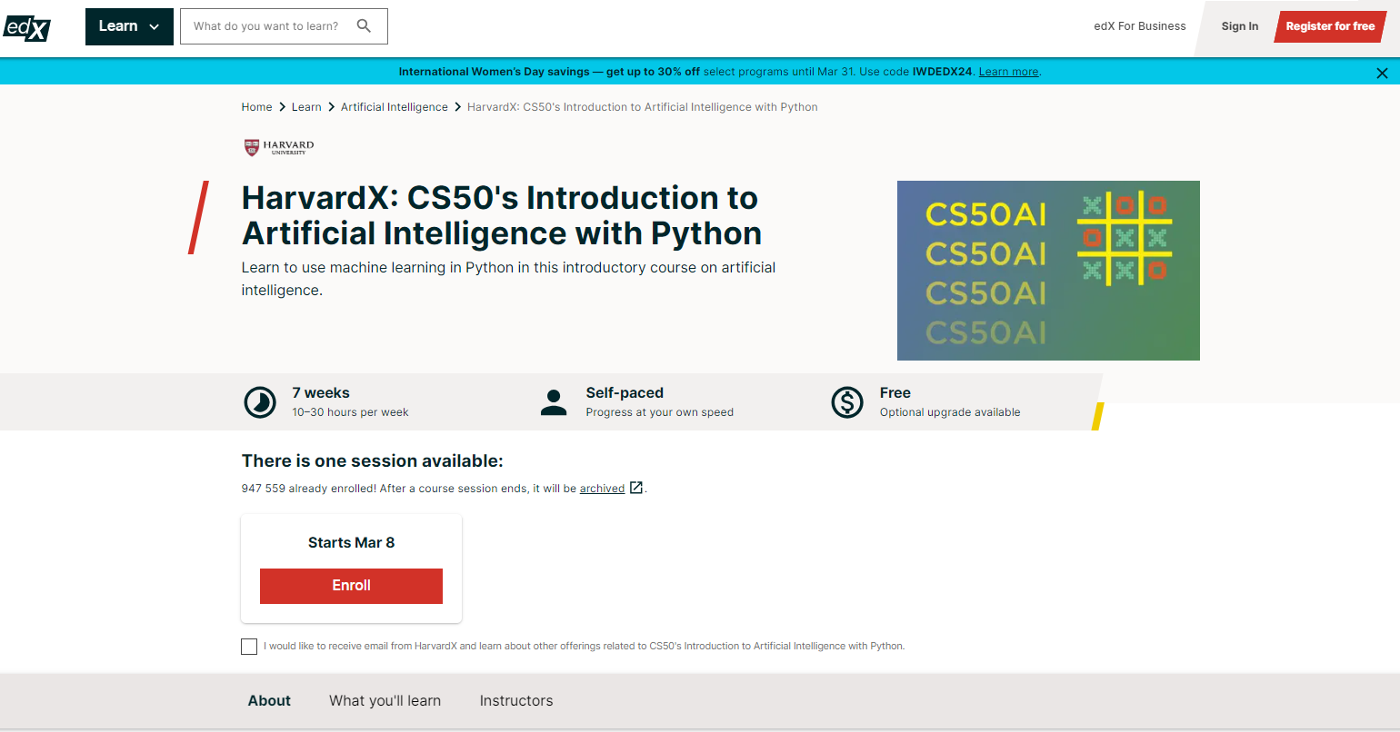 Harvard-Introduction to Artificial Intelligence with Pythonй