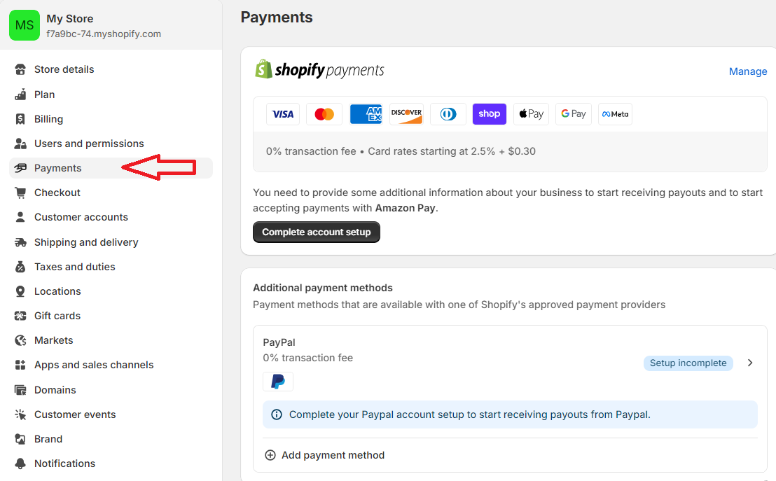 payments