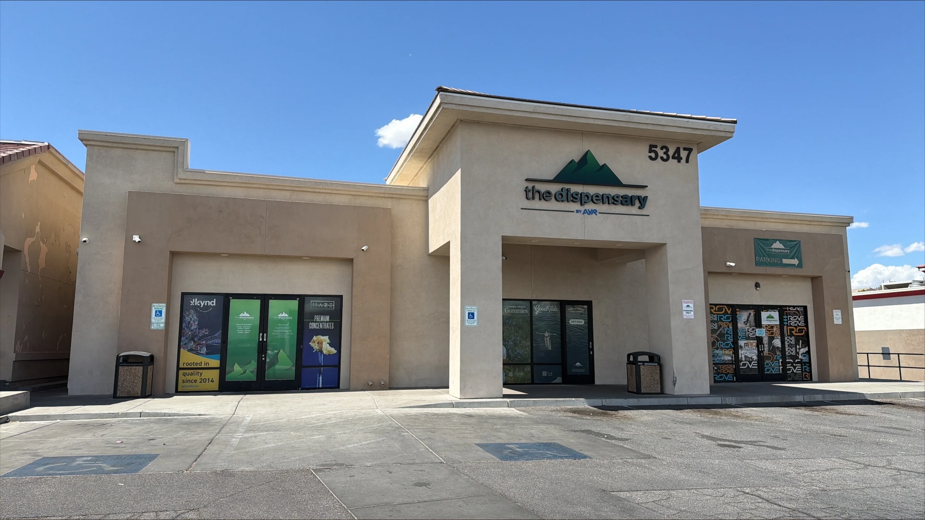 Ayr dispensary storefront