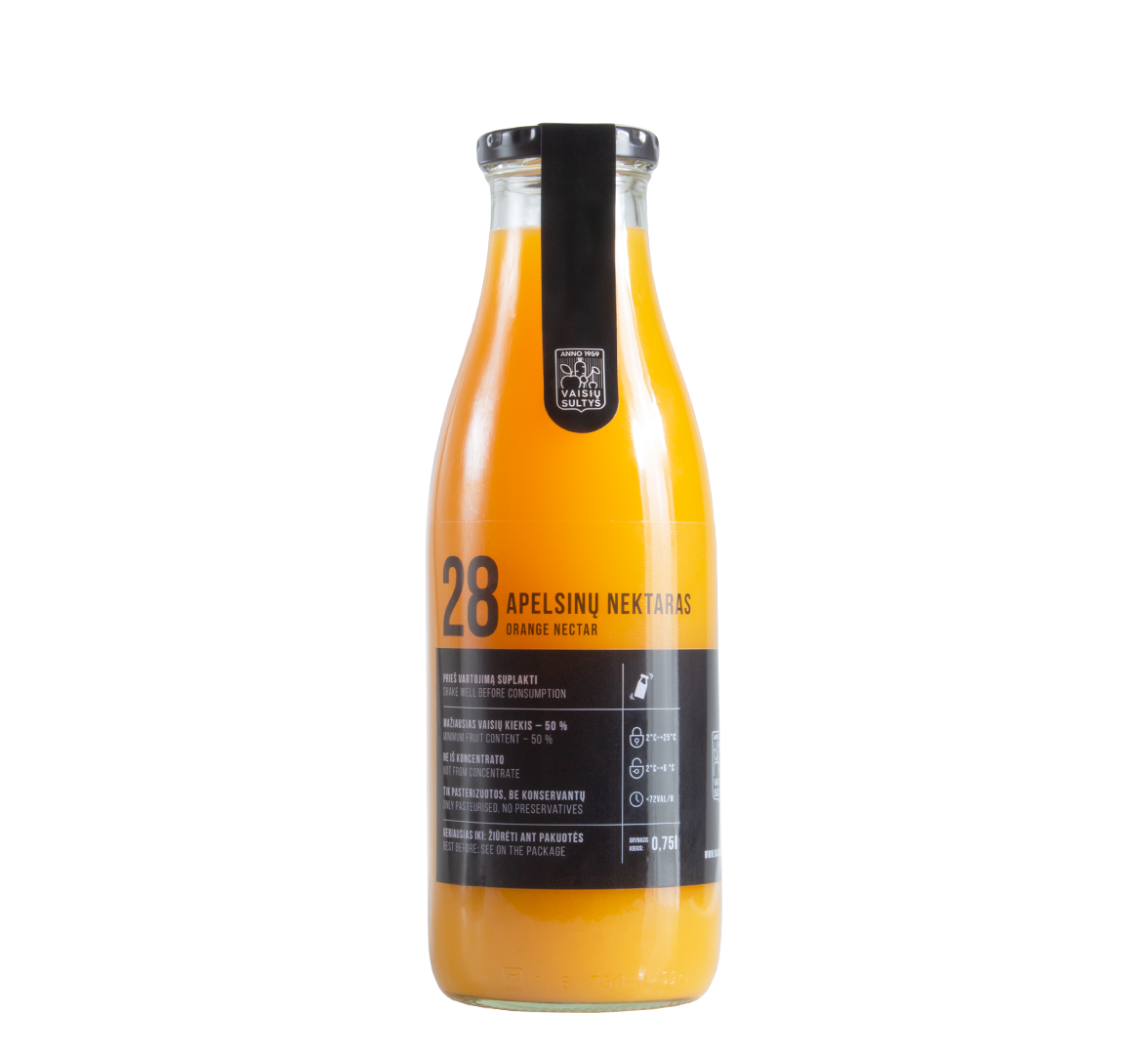 An image of a 750 ml bottle of Orange Nectar