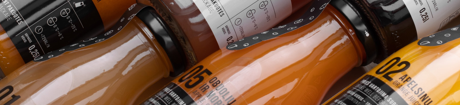 An image where bottles of juices and nectars are displayed