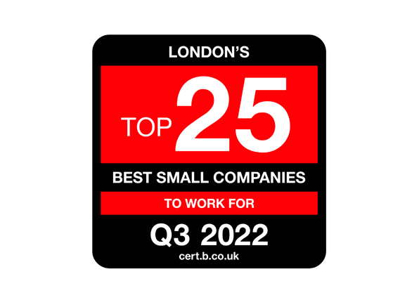 BCA2022 Q3 London top25 small companies