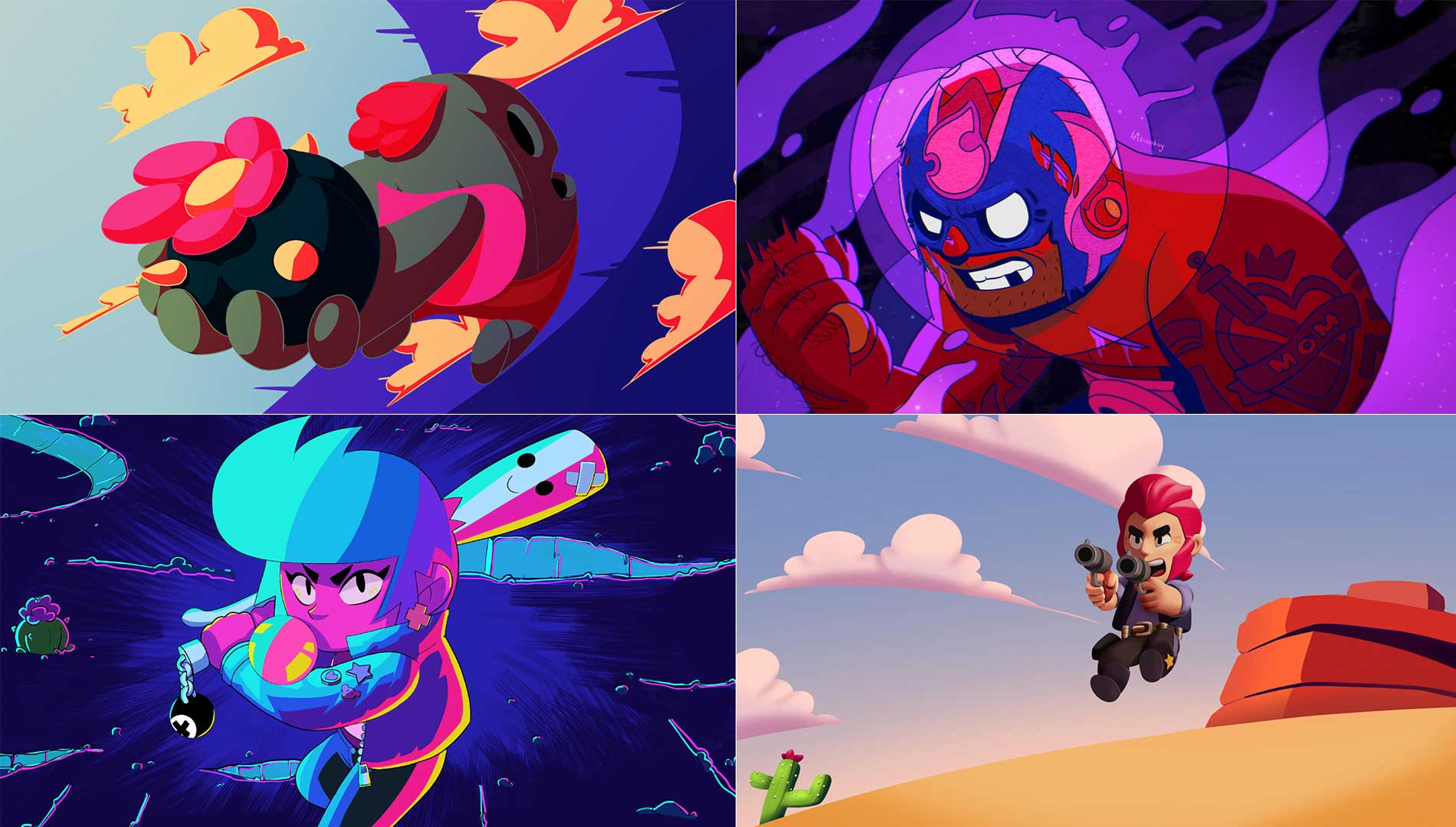 Brawlimation An Epic Community Fan Art Challenge - community roundtable brawl stars