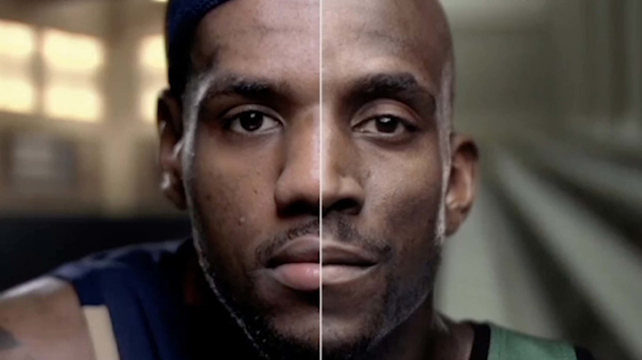<span>NBA</span> — Lebron + Garnett