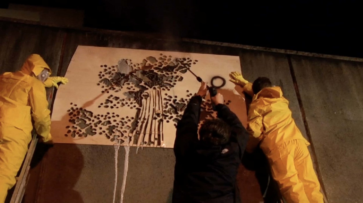 <span>GREENWORKS</span> — Reverse Graffiti Project