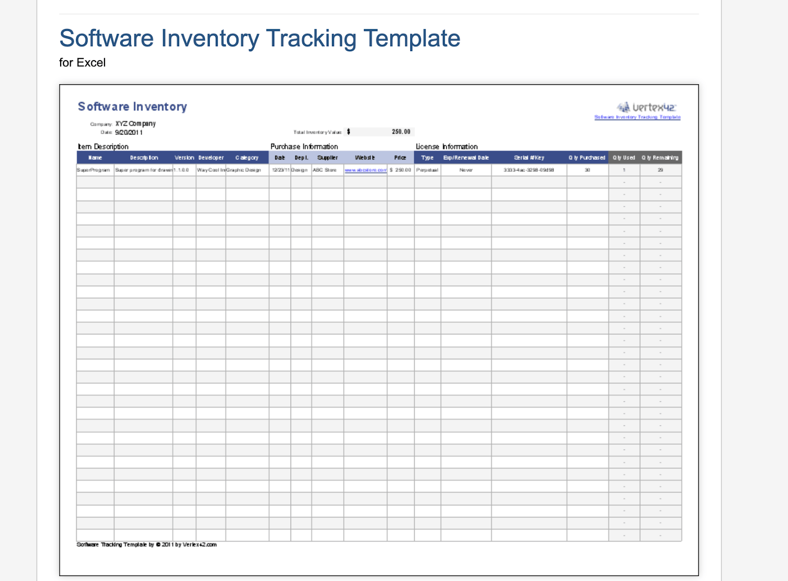 software inventory-min