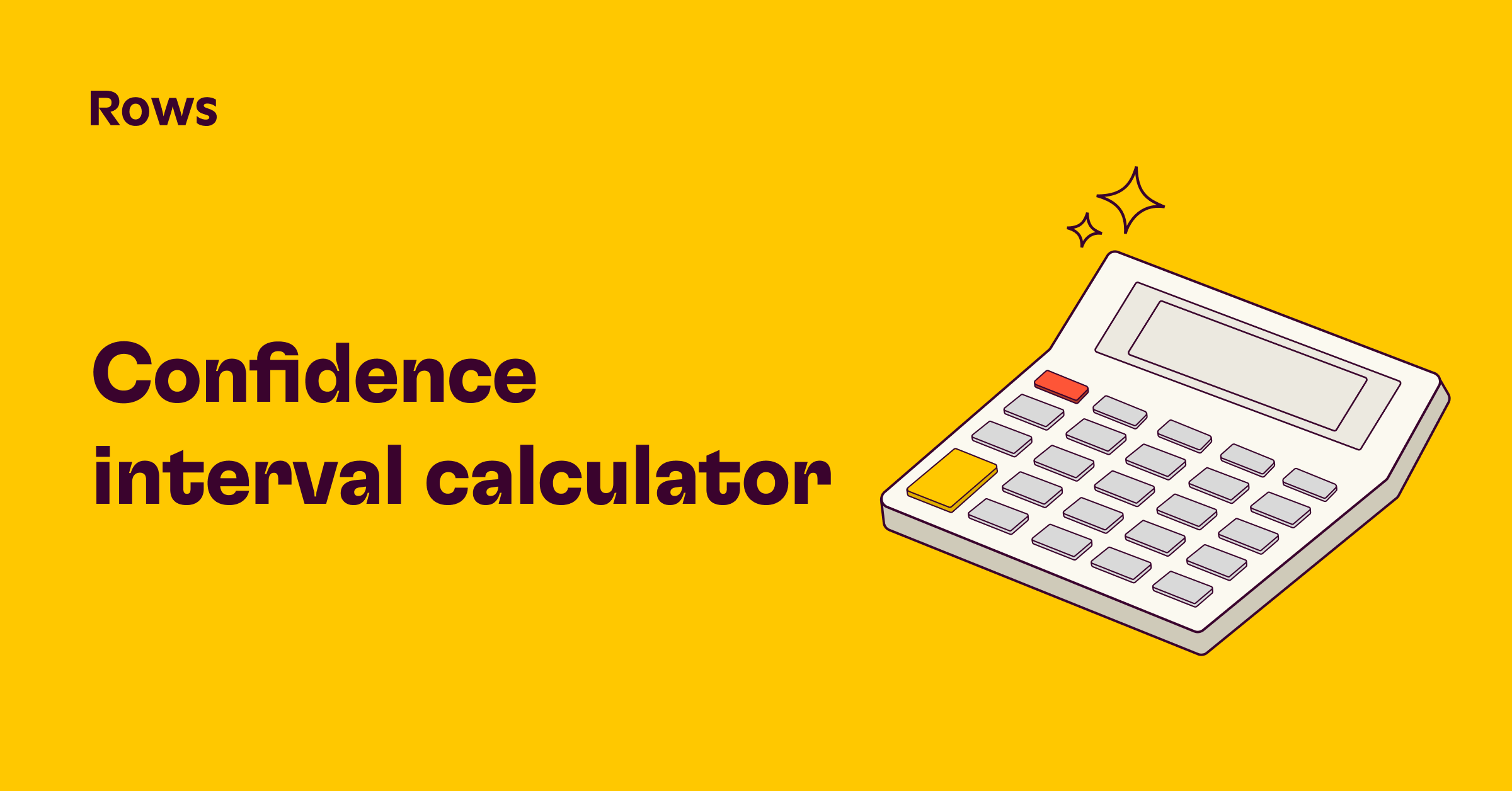 Confidence Interval Calculator 3364