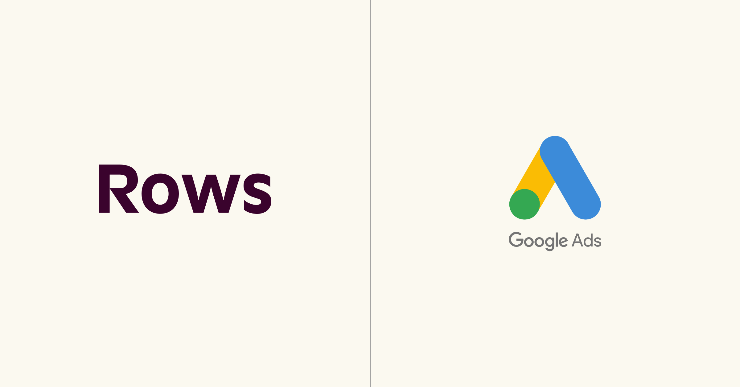 Google Ads Rows Google Ads Rows