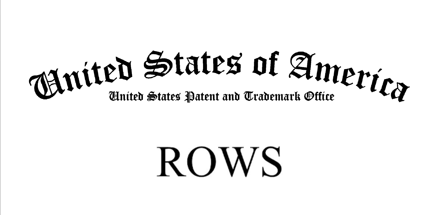 Rows registered trademark