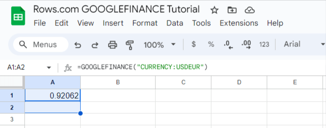 exchange rate