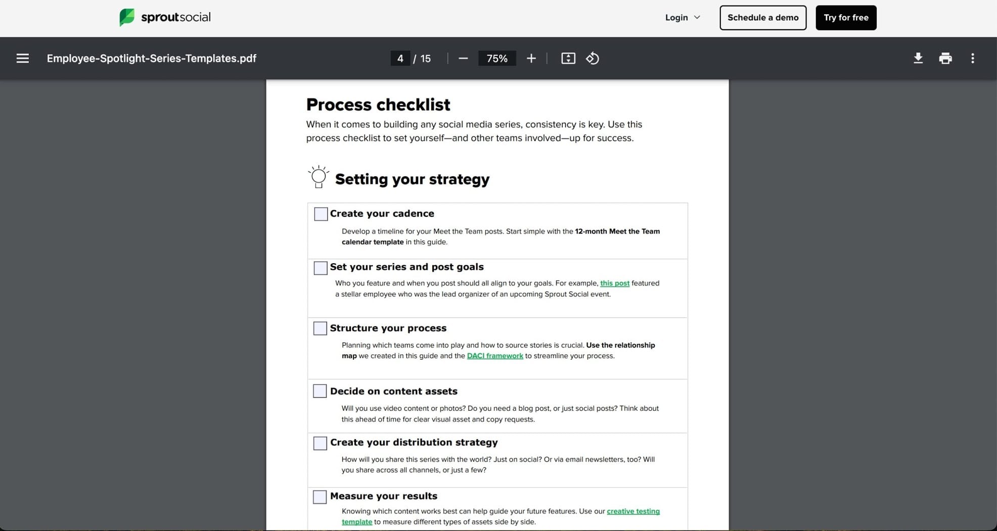 sprout social checklist-min