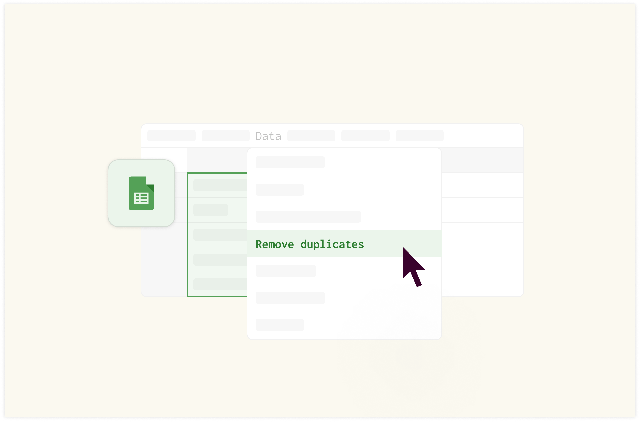 remove duplicates Google Sheets-min